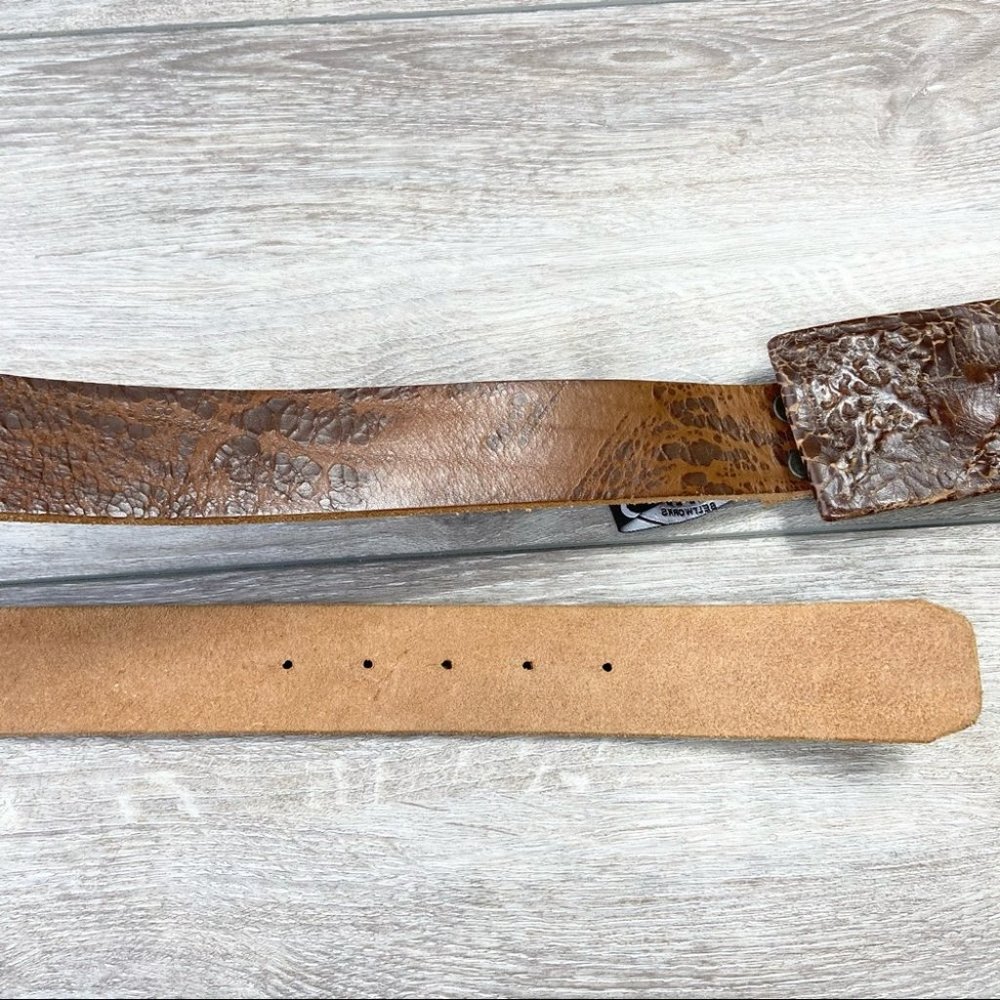 Brave Beltworks Western Italian Leather Belt - Picture 6 of 8